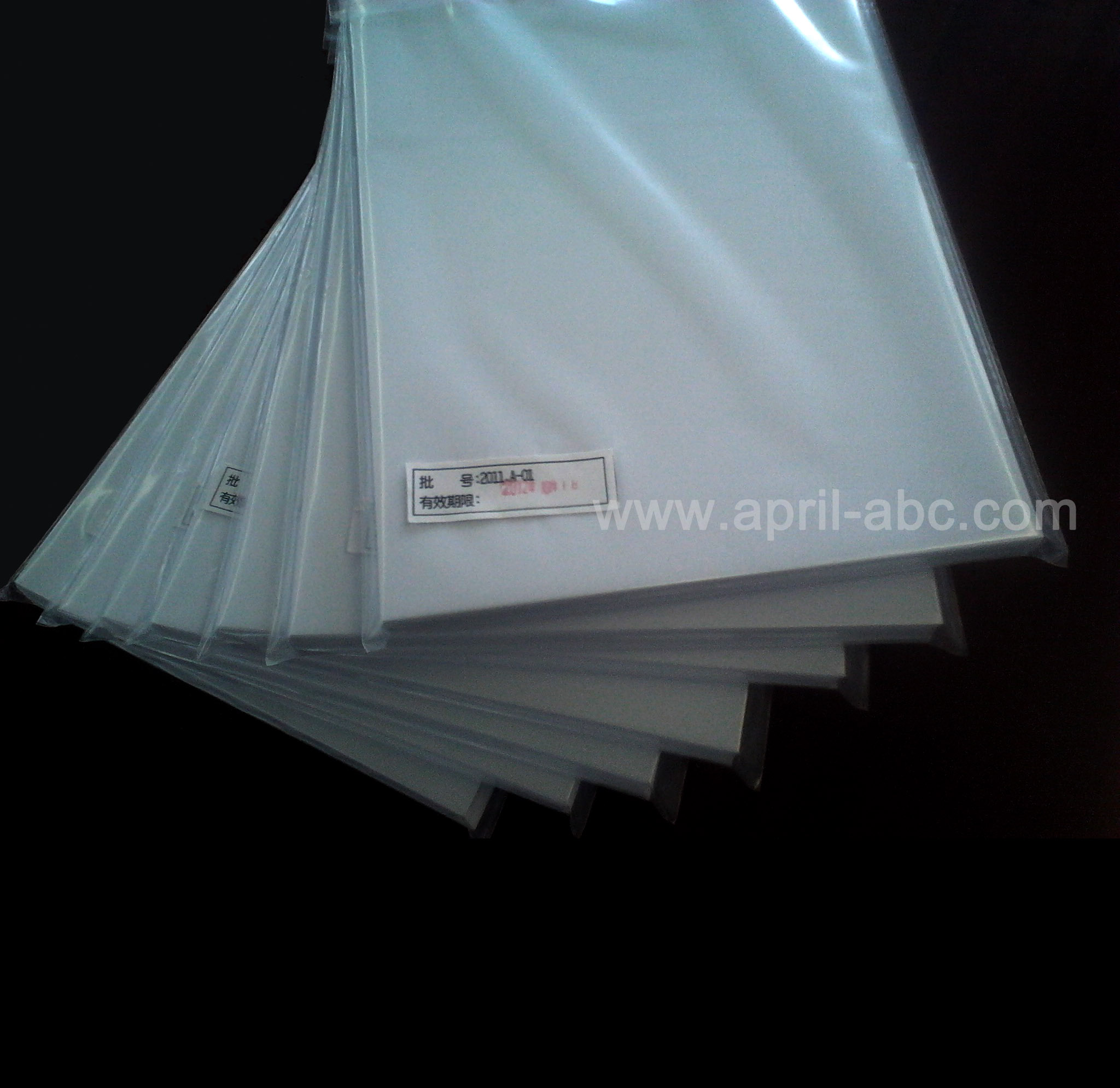 Inkjet pvc white